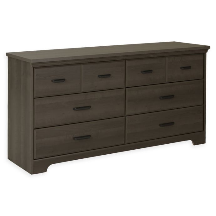 South Shore Versa 6Drawer Double Dresser Bed Bath and Beyond Canada