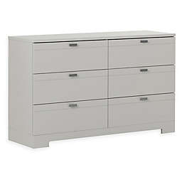 South Shore Reevo 6-Drawer Double Dresser