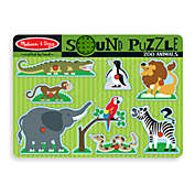 Melissa & Doug&#174; 9-Piece Zoo Animals Sound Puzzle