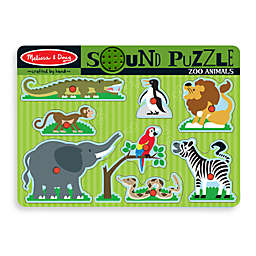 Melissa & Doug® 9-Piece Zoo Animals Sound Puzzle