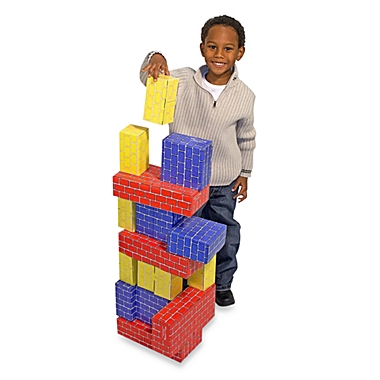 Melissa & Doug&#174; 24-piece Jumbo Cardboard Blocks. View a larger version of this product image.