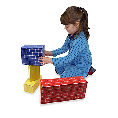 Melissa & Doug&#174; 24-piece Jumbo Cardboard Blocks. View a larger version of this product image.