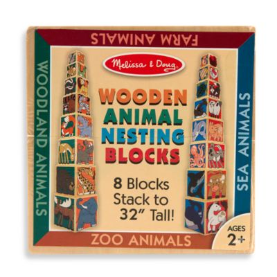 melissa and doug wooden animals