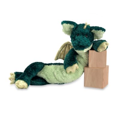 green plush dragon