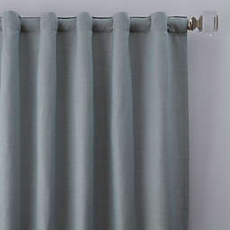 Maxwell Rod 84-Inch Pocket/Back Tab Window Curtain Panel in Blue (Single)