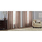 Alternate image 1 for Maxwell 63-Inch Pinch Pleat Window Curtain Panel in Blush (Single)
