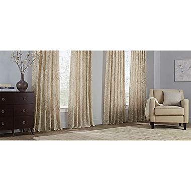 Catkin Pinch Pleat Window Curtain Panel (Single). View a larger version of this product image.