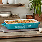 Alternate image 0 for Made With Love 4 qt. Stoneware Casserole Dish in Blue