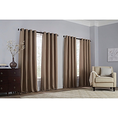 Rail Stripe Window Curtain Panel Collection. View a larger version of this product image.