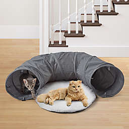 Pawslife® Cat Tunnel Bed in Grey