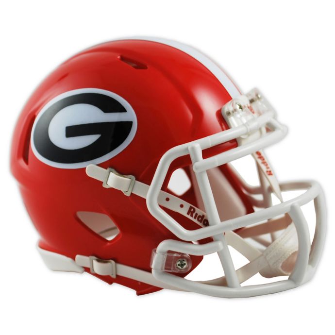 Riddell® University of Georgia Speed Mini Football Helmet ...