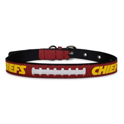 kansas city chiefs dog collar