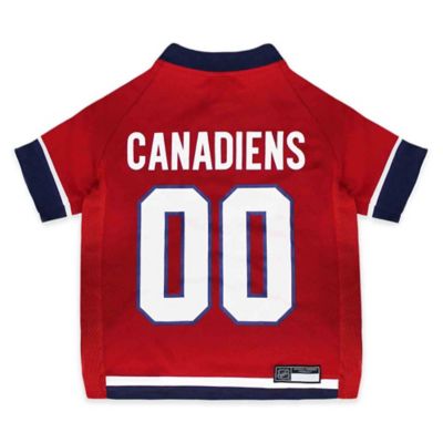 montreal canadiens pet jersey