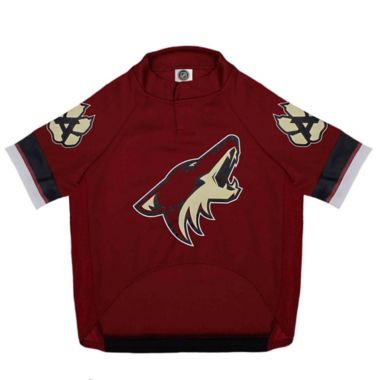 NHL Arizona Coyotes Small Dog Jersey. View a larger version of this product image.