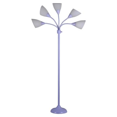 purple floor lamps