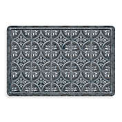 Bungalow Flooring New Wave 18-Inch x 27-Inch Tin Tile Pewter Kitchen Mat