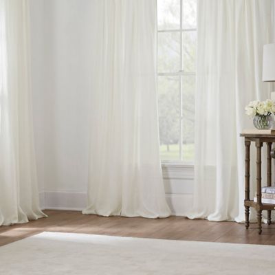 Details about   Semi Sheer Window Curtains for Bedroom Curtain Cotton Linen for Living Room 