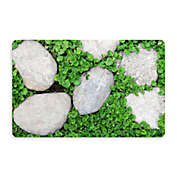 Bungalow Flooring New Wave 18-Inch x 27-Inch Path Stones Kitchen Mat