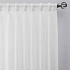Alternate image 0 for Turkish Cotton Sheer Pinch Pleat Window Curtain Panel (Single)