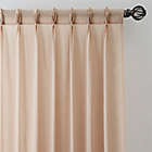 Alternate image 0 for Turkish Cotton 95-Inch Sheer Pinch Pleat Window Curtain Panel in Linen (Single)