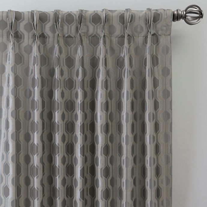 Verde Pinch Pleat Window Curtain Panel Bed Bath Beyond