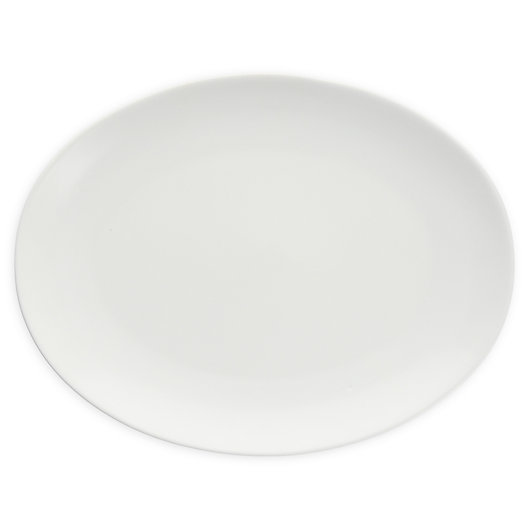 Alternate image 1 for Neil Lane™ by Fortessa® Trilliant 13.5-Inch Oval Platter in White