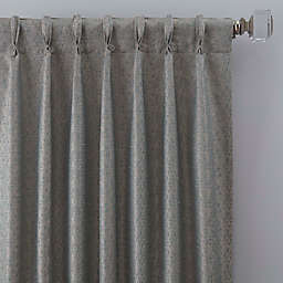 Zacapa 95-Inch Pinch Pleat Window Curtain Panel in French Blue (Single)