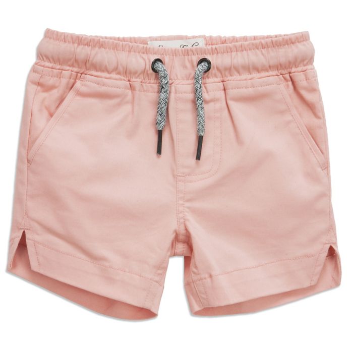 pink jogger shorts mens