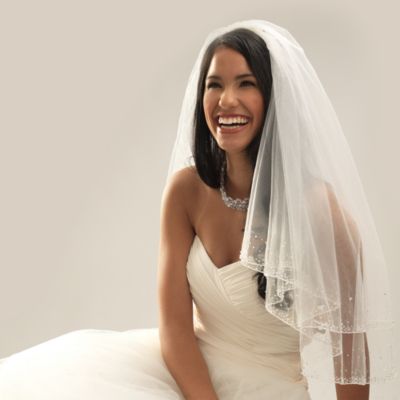 diamond white veils sale