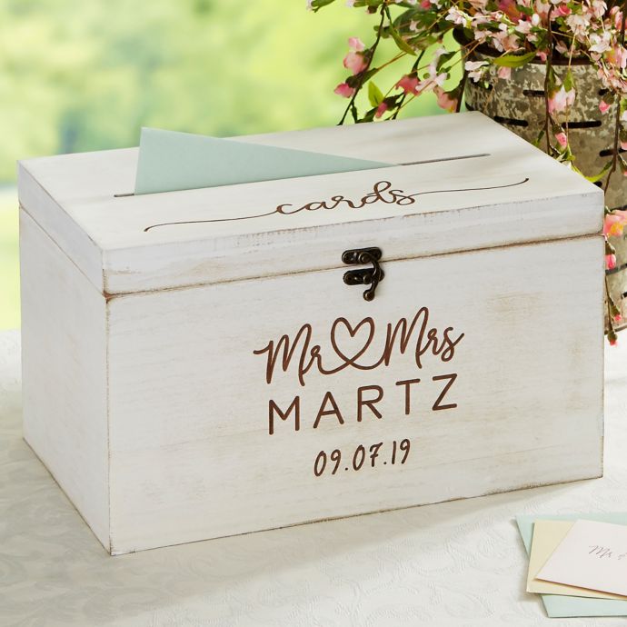 wedding gift card box ideas