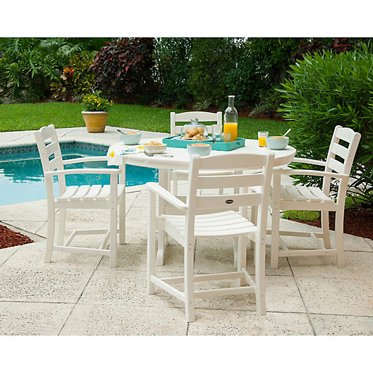 Alternate image 1 for POLYWOOD® La Casa 5-Piece Outdoor Dining Table Set