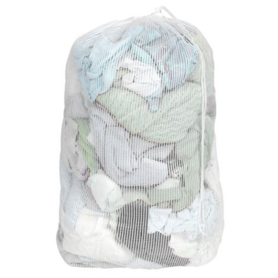 mesh shower bag drawstring