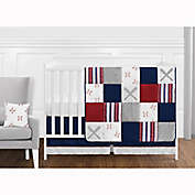 Sweet Jojo Designs&reg; Baseball Patch Crib Bedding Collection