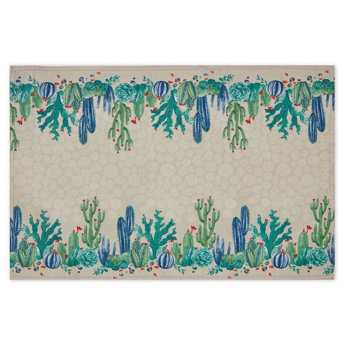 Cactus Pebbles Placemat Bed Bath & Beyond