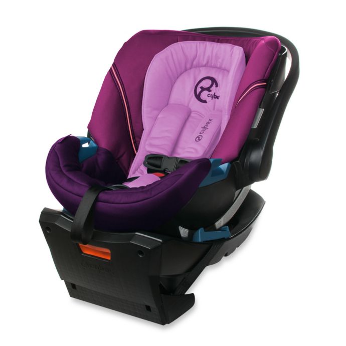 CYBEX Aton Infant Car Seat in Violet Spring | Bed Bath & Beyond