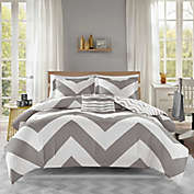 Mi Zone Libra Full/Queen Comforter Set in Grey