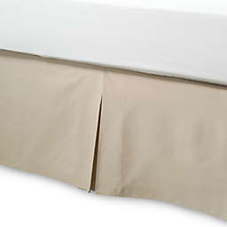 Smoothweave™ 14-Inch Tailored Twin Extra Long Bed Skirt in Mocha