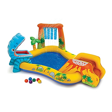 Intex&reg; Dinosaur Pool and Play Center. View a larger version of this product image.