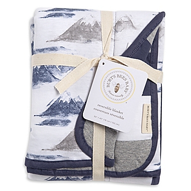 Burt&#39;s Bees Baby&reg; Mountains Organic Cotton Receiving Blanket. View a larger version of this product image.