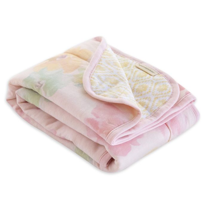 Burt's Bees Baby® Morning Glory Organic Cotton Reversible Blanket in