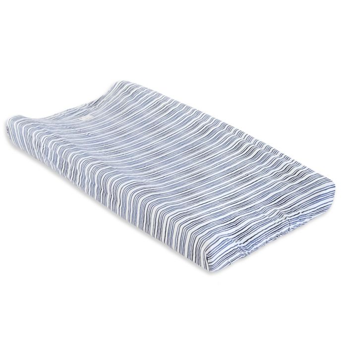 Burt's Bees Baby® Watercolor Stripe Organic Cotton Changing Pad Cover