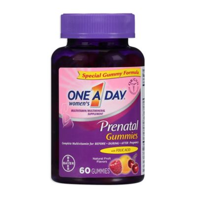 One A Day&reg; 60-Count Prenatal Multivitamin Gummies