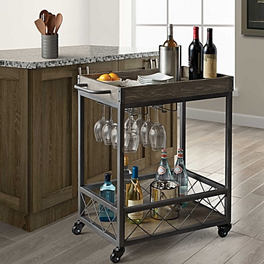 Modern Farmhouse Bar Cart. View a larger version of this product image.