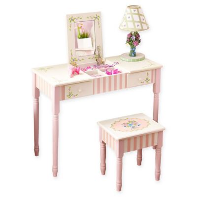 dreamland castle vanity set with mirror