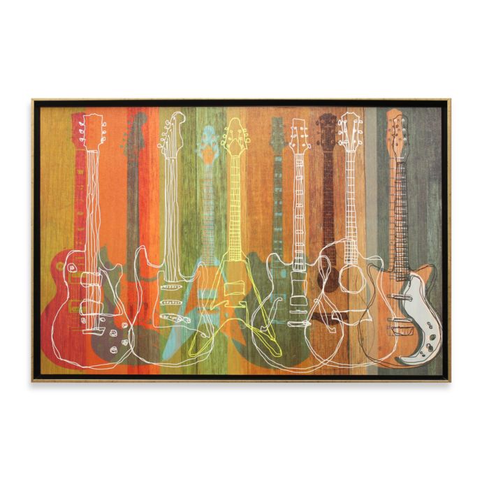 Guitar Heritage Wall Art Bed Bath and Beyond Canada