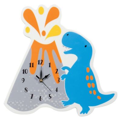Trend Lab&trade; Dinosaur Volcano Wall Clock