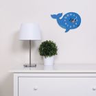 Alternate image 1 for Trend Lab&reg; Whale Wall Clock in Blue