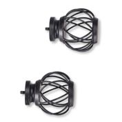 Cambria&reg; Farmhouse Wire Birdcage Finials (Set of 2)