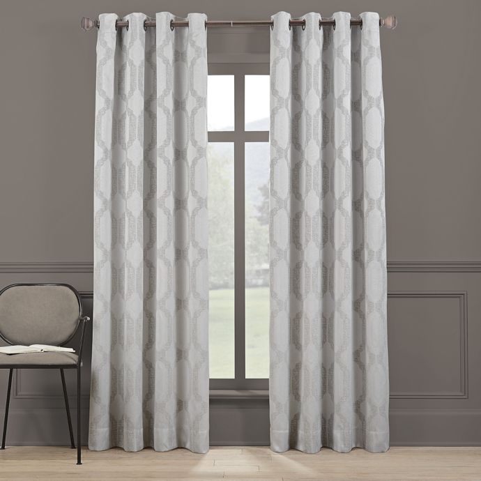 Brookstone® Paxton 100% Grommet Blackout Window Curtain Panel 