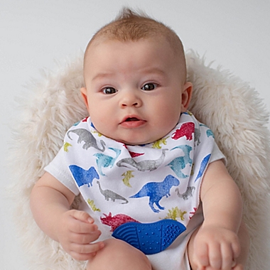 Neat Solutions&reg; 3-Pack Bandana Bibs with Teether. View a larger version of this product image.